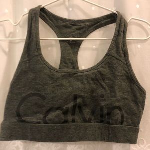 Calvin Klein Performance Racerback Sports Bra